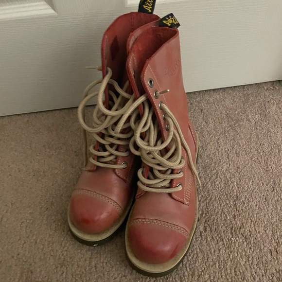 Bubblegum Pink Dr. Martens - Picture 2 of 7